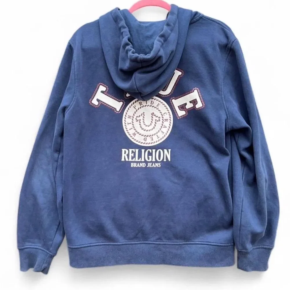 True Religion Navy Blue Hoodie